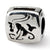 Sterling Silver Capricorn Zodiac Antiqued Bead Charm hide-image