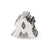 Letter A Charm Bead in Sterling Silver