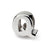 Letter Q Charm Bead in Sterling Silver