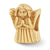Praying Angel Charm Bead in Gold Plated