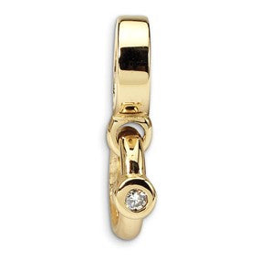 14k Yellow Gold CZ Engagement Ring hide-image