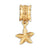 Gold Plated Starfish Dangle Bead Charm hide-image