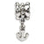 Sterling Silver Anchor Dangle Bead Charm hide-image
