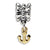 Sterling Silver & Gold Plated k Anchor Dangle Bead Charm hide-image