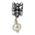Sterling Silver Freshwater Cultured Pearl Dangle Bead Charm hide-image