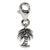 Sterling Silver Palm Tree Click-on for Bead Charm hide-image
