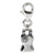 Tank Top Click-on Charm in Sterling Silver