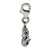 Mermaid Click-on Charm in Sterling Silver