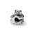 Kids Letter C Charm Bead in Sterling Silver