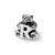Kids Letter R Charm Bead in Sterling Silver