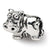 Sterling Silver Kids Hippo Bead Charm hide-image