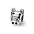 Kids Pig Charm Bead in Sterling Silver