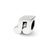 Kids Music Notes Charm Bead in Sterling Silver