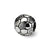 Kids Soccer Ball Charm Bead in Sterling Silver