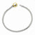 Sterling Silver & 14K Yellow Gold Reflections Clasp Bead Bracelet