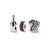 Wine Country Boxed Charm Bead Set in Sterling Silver