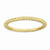 Sterling Silver Gold-plated Twisted Ring