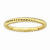 Sterling Silver Gold-plated Twisted Ring