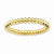 18k Gold Plated Sterling Silver Beaded Ring