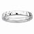 Sterling Silver Rhodium Ring