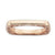 18K Rose Gold Plated Sterling Silver Polished Square Ring