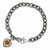 Sterling Silver with 14K Yellow Gold Citrine Heart Bracelet
