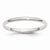 Sterling Silver 2mm Half-Round Wedding Band