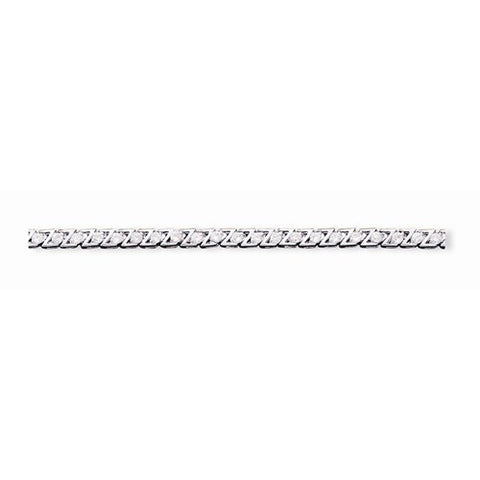 Sterling Silver Cz Bracelet