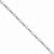 Sterling Silver White Created Opal and Cz Bracelet
