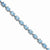Sterling Silver Blue Topaz Bracelet