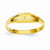 14k Yellow Gold Childs Polished Dome Ring