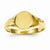 14k Yellow Gold Childs Signet Ring