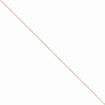 14K Rose Gold Cable Chain