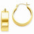 14k Yellow Gold Hoop Earrings