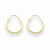 14k Yellow Gold Hoop Earrings