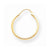 14k Yellow Gold Hoop Earrings