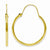 14k Yellow Gold Hoop Earrings