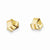 14k Yellow Gold Love Knot B& Earrings