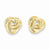 14k Yellow Gold Love Knot Earrings