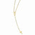 14K Two-Tone Rosary Necklace