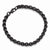 Stainless Steel Black Ip-Plated Bracelet