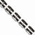 Stainless Steel Ip Black-Plated & Polished Bracelet
