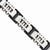 Stainless Steel Ip Black-Plated Bracelet