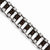 Stainless Steel Brown Leather Bracelet