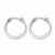 Stainle Steel 19.50mm Diameter Hoop Earrings
