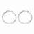 Stainle Steel 27mm Diameter Hoop Earrings