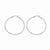 Stainle Steel 48mm Diameter Hoop Earrings