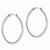 Stainle Steel 30mm Diameter Oval Hoop Earrings