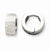 Stainle Steel Polished Hinged Hoop Earrings