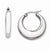Stainle Steel 25mm Hollow Hoop Earrings